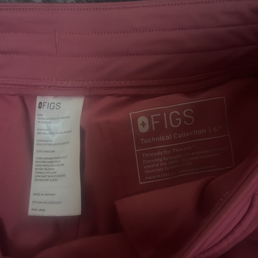 Figs Zamora Joggers Rose Quartz Small Tall